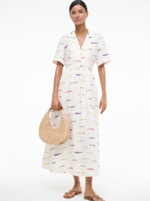 MERYL LINEN DRESS | POP SARDINES IVORY