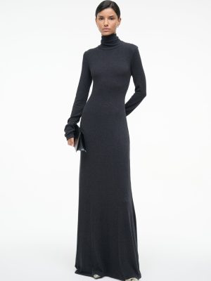 VANYA DRESS | CHARCOAL
