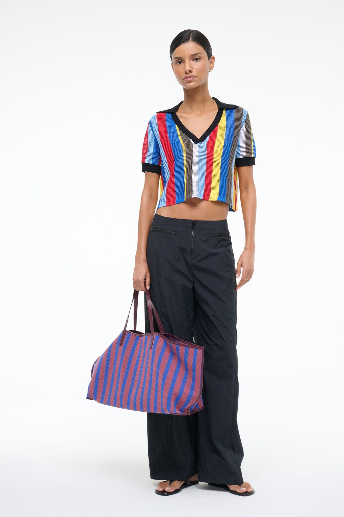 HAMEL TOP | MARKET STRIPE