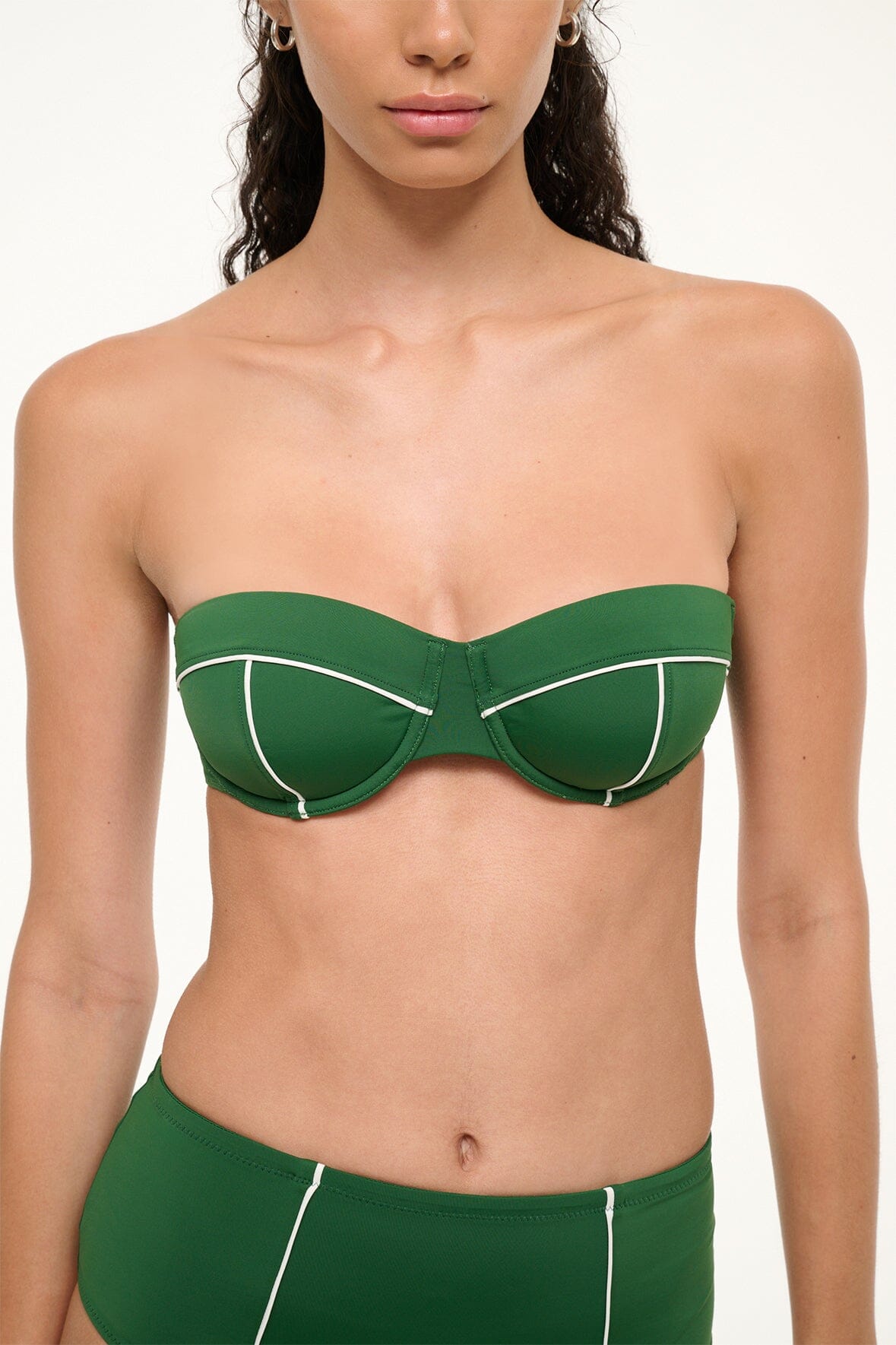 JO BALCONETTE BIKINI TOP | JUNGLE WHITE - Image 4