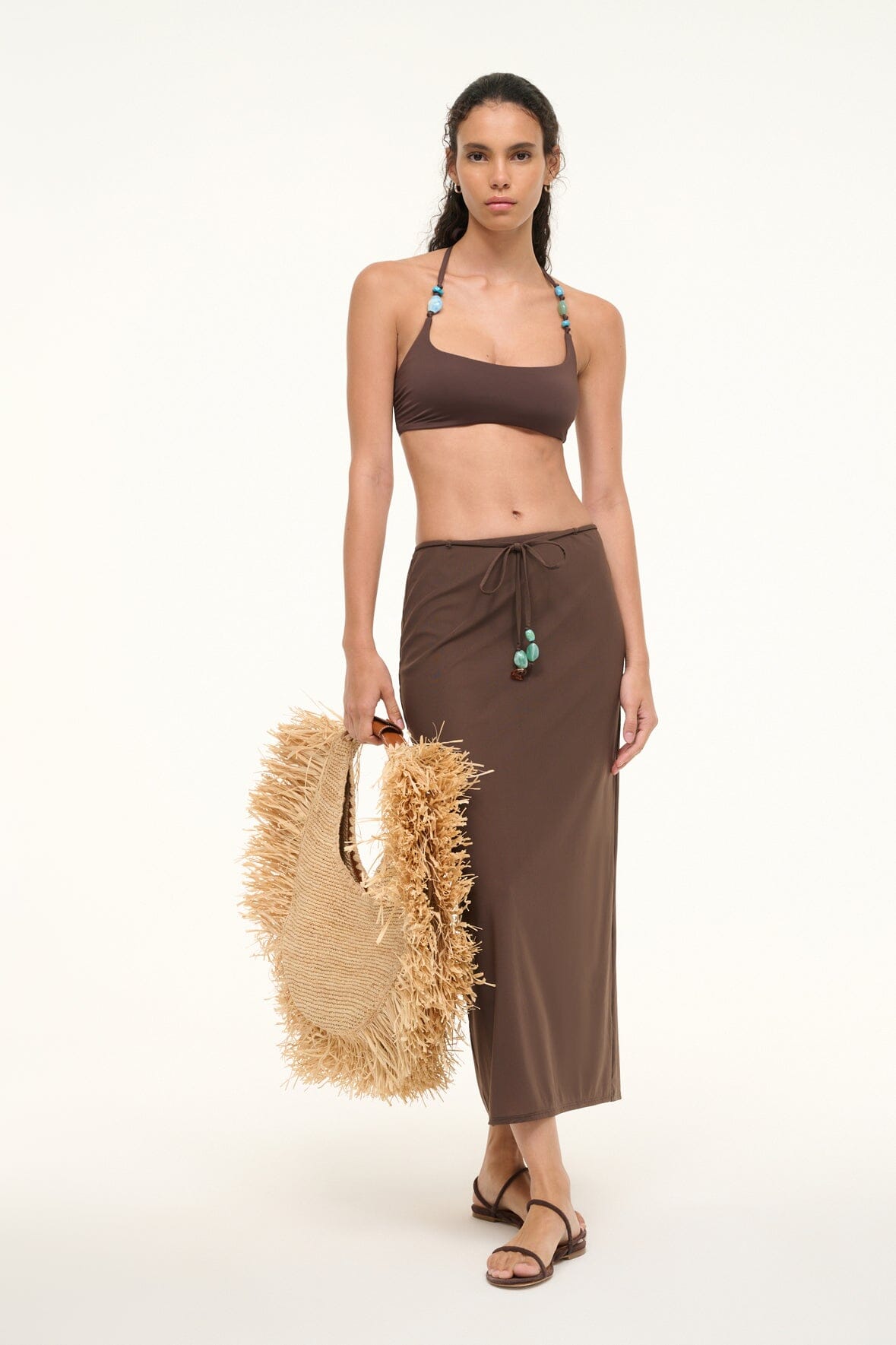 MILENA SKIRT | DARK CHOCOLATE - Image 3