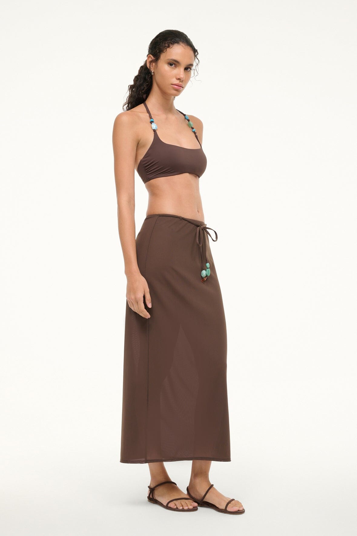 MILENA SKIRT | DARK CHOCOLATE - Image 4