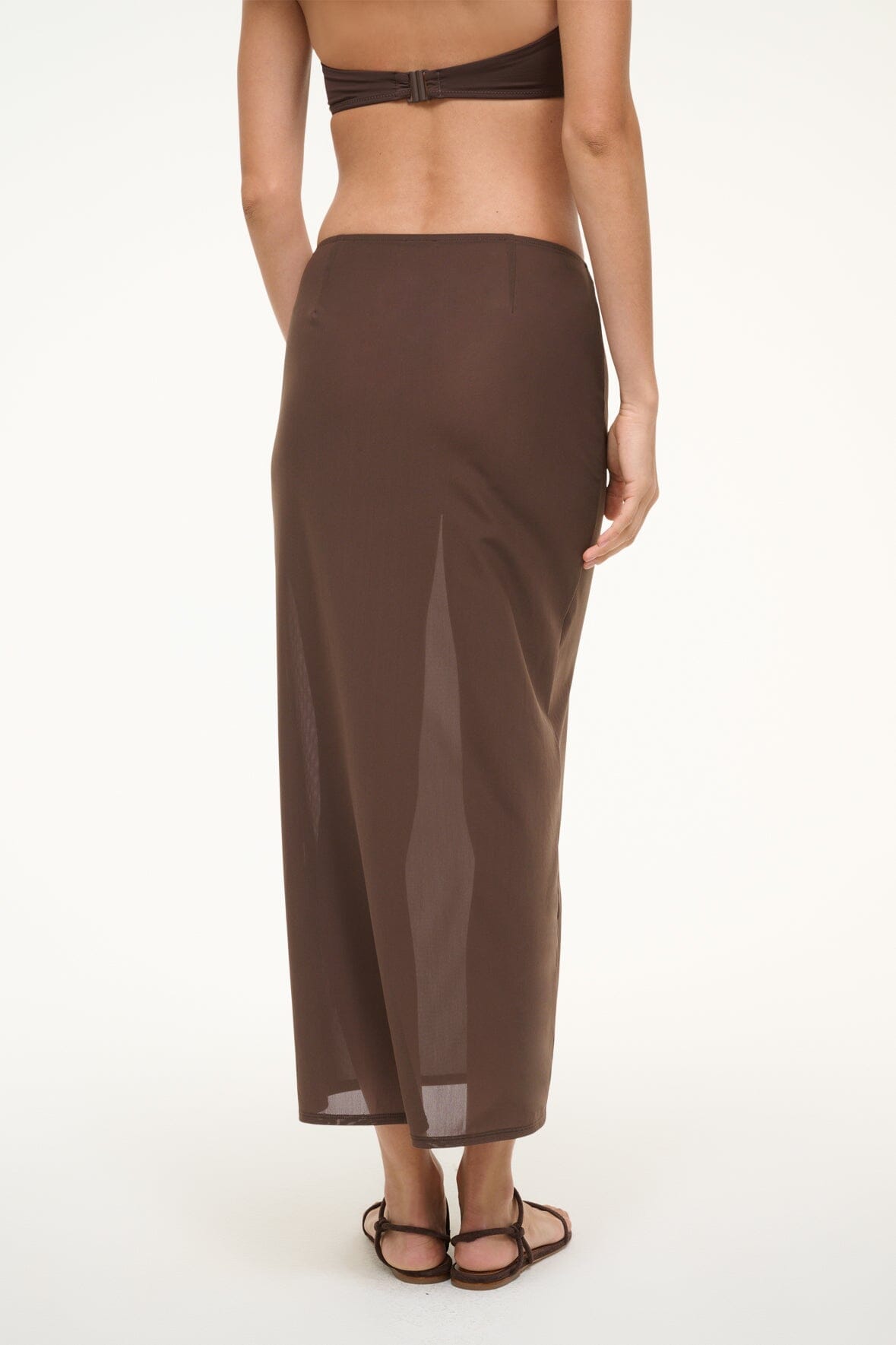 MILENA SKIRT | DARK CHOCOLATE - Image 6