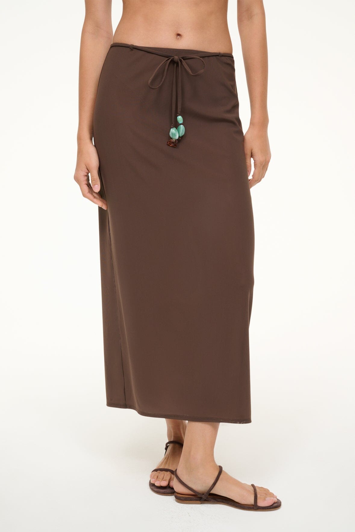 MILENA SKIRT | DARK CHOCOLATE - Image 2