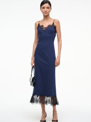 NADIA DRESS | NAVY
