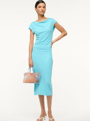 CHANA SKIRT | AQUA