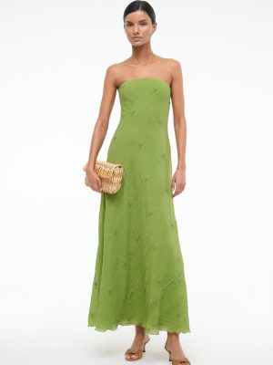 CASSIE DRESS | GARDEN GREEN