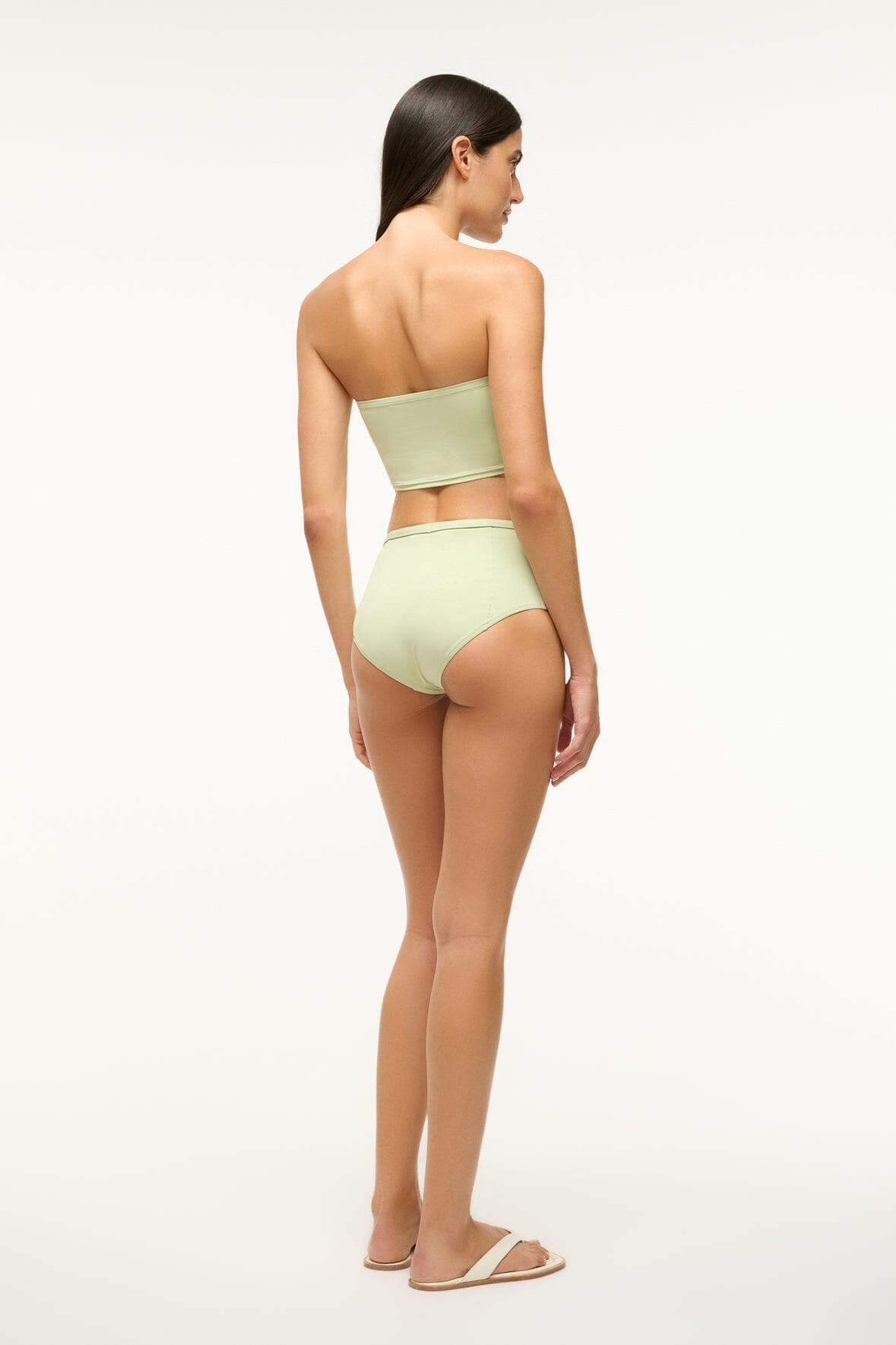 BELTED WAILEA BIKINI BOTTOM | PALE JADE - Image 4
