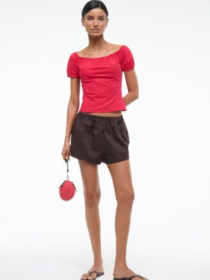 HELENE TOP | CHERRY