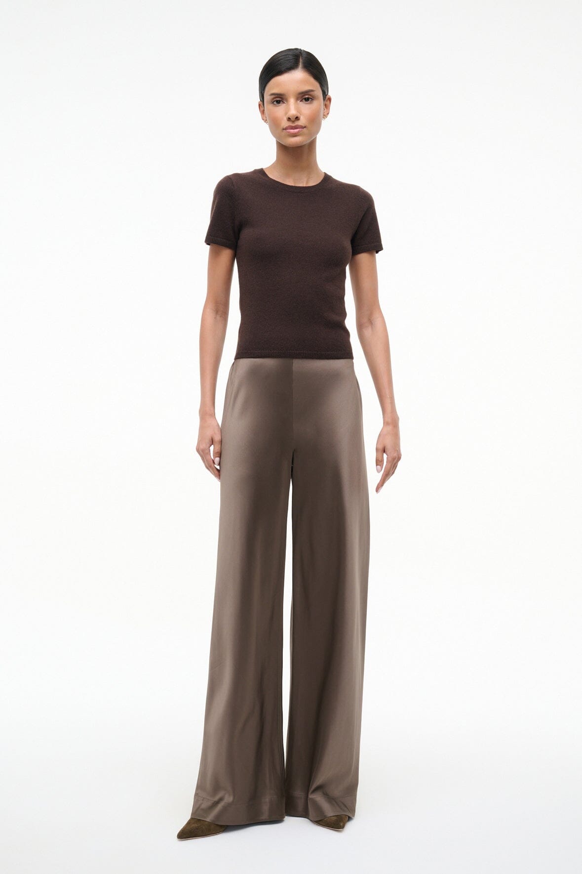 STROLL SILK PANT | TRUFFLE - Image 5