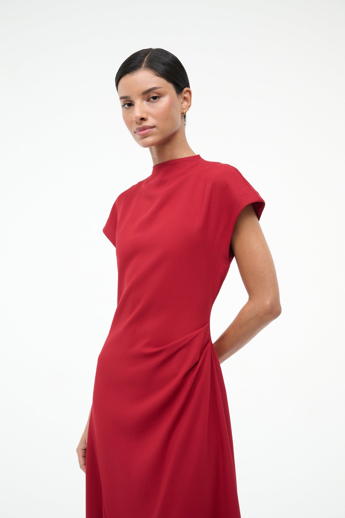 ZAYA DRESS | POMEGRANATE - Image 2