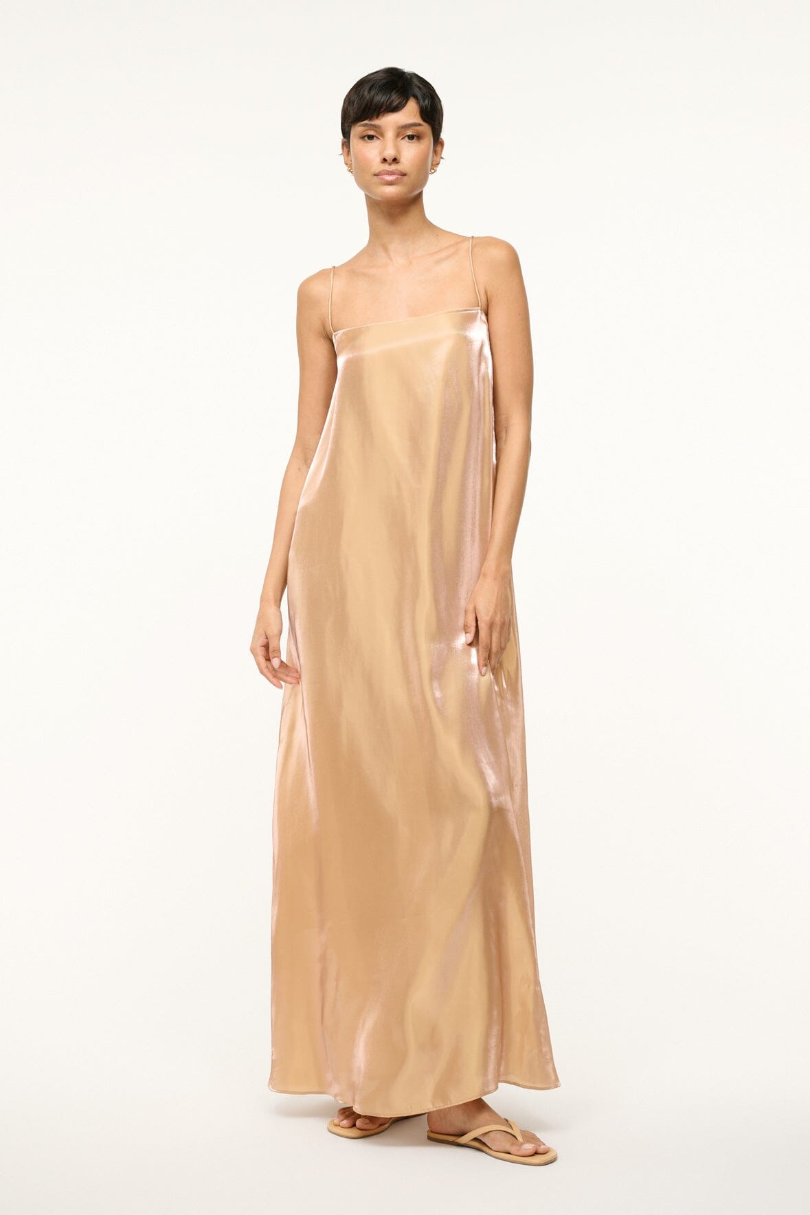 DELFINA DRESS | ROSE GOLD