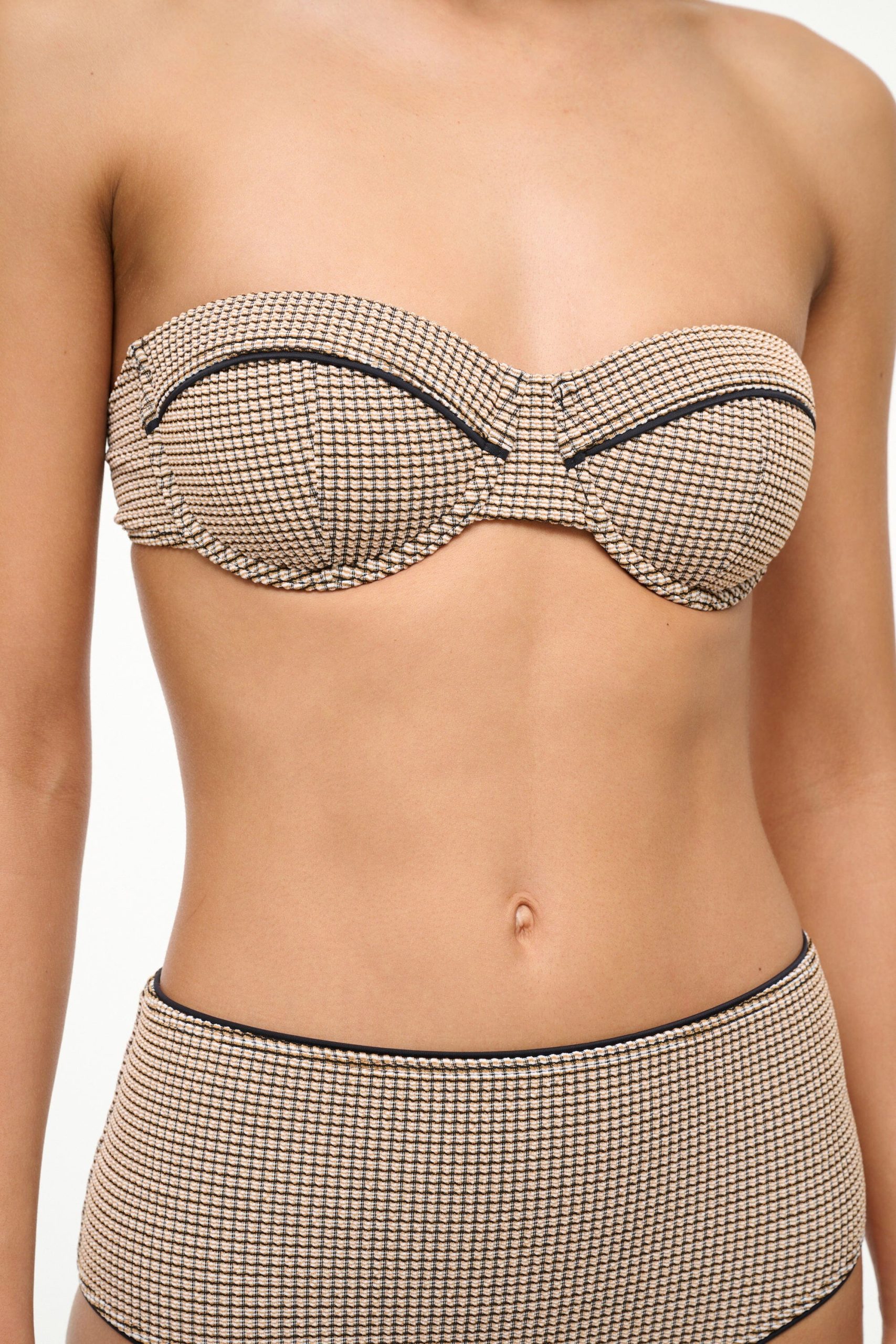 JO BALCONETTE BIKINI TOP | NATURAL PIQUE - Image 7