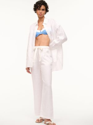 COLTON COVERUP SHIRT | WHITE