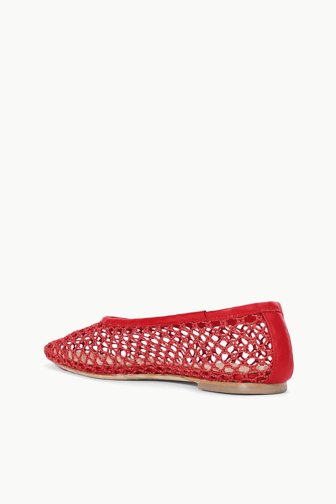 ALBA BALLET FLAT | RED NETTING - Image 5