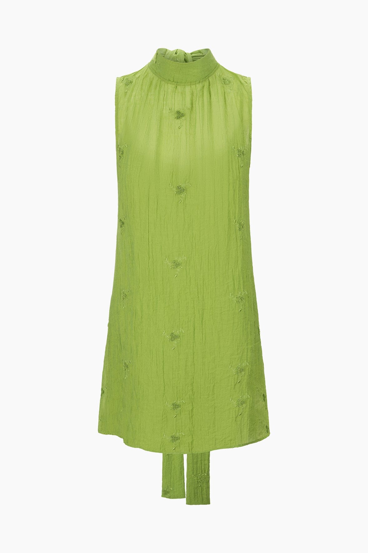 ADDY MINI DRESS | GARDEN GREEN - Image 6