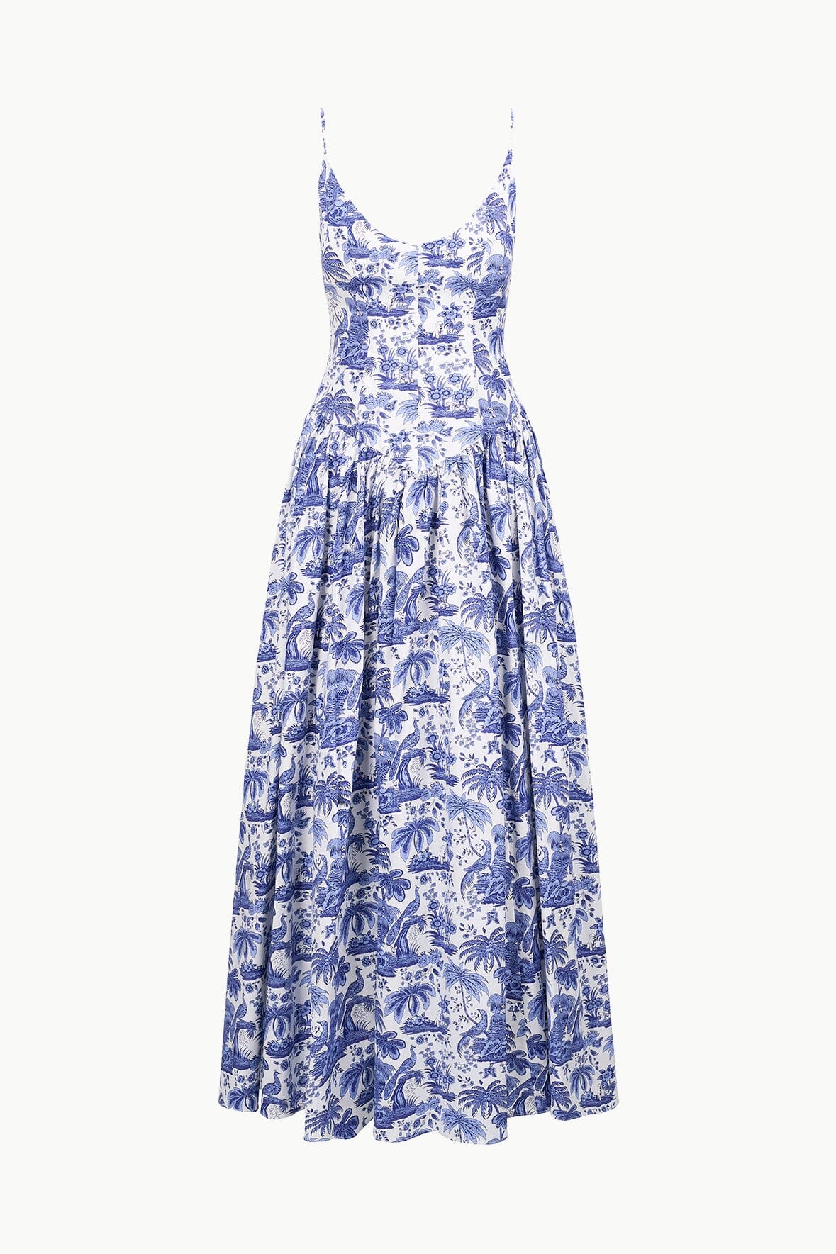 DENA DRESS | BLUE TOILE - Image 5