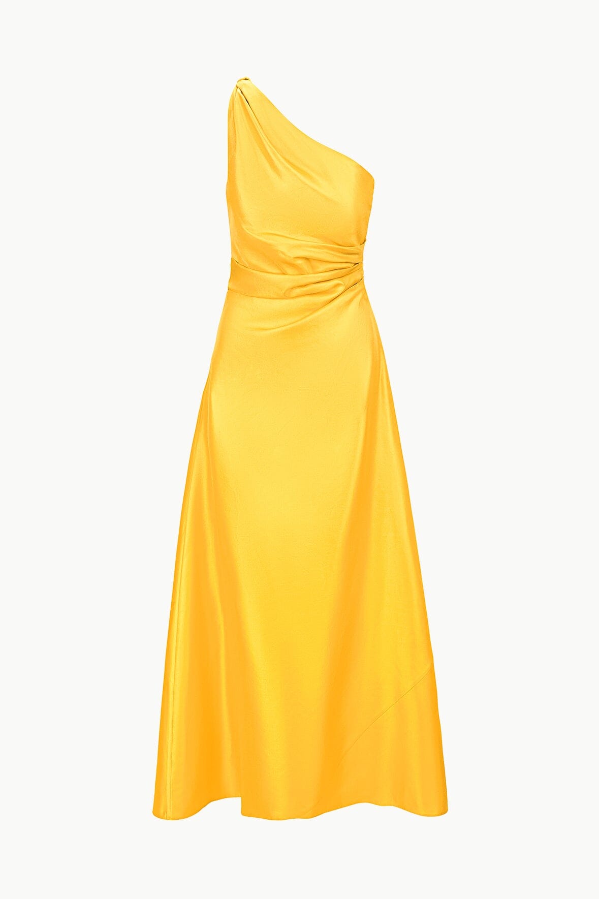 ESTE SILK DRESS | SUNSET GOLD - Image 6