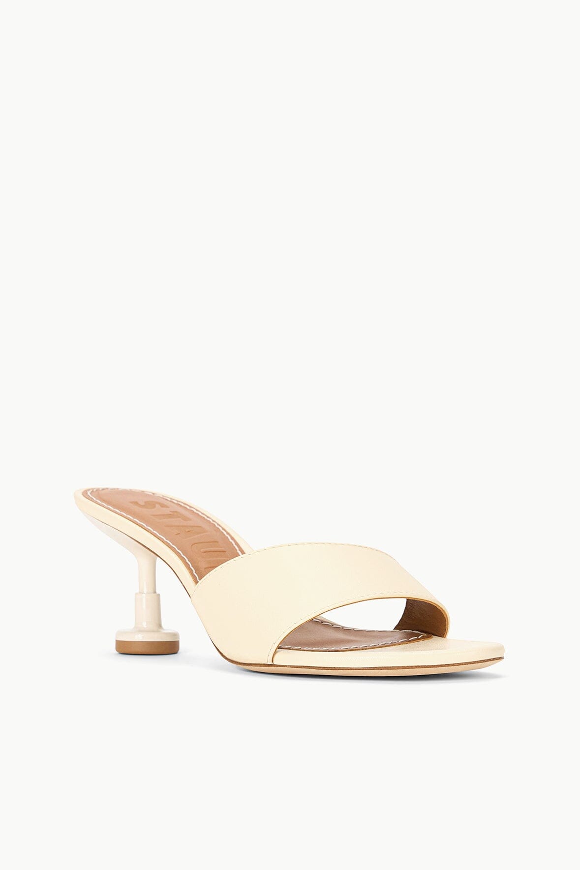 GARDENER KITTEN HEEL | CREAM - Image 3