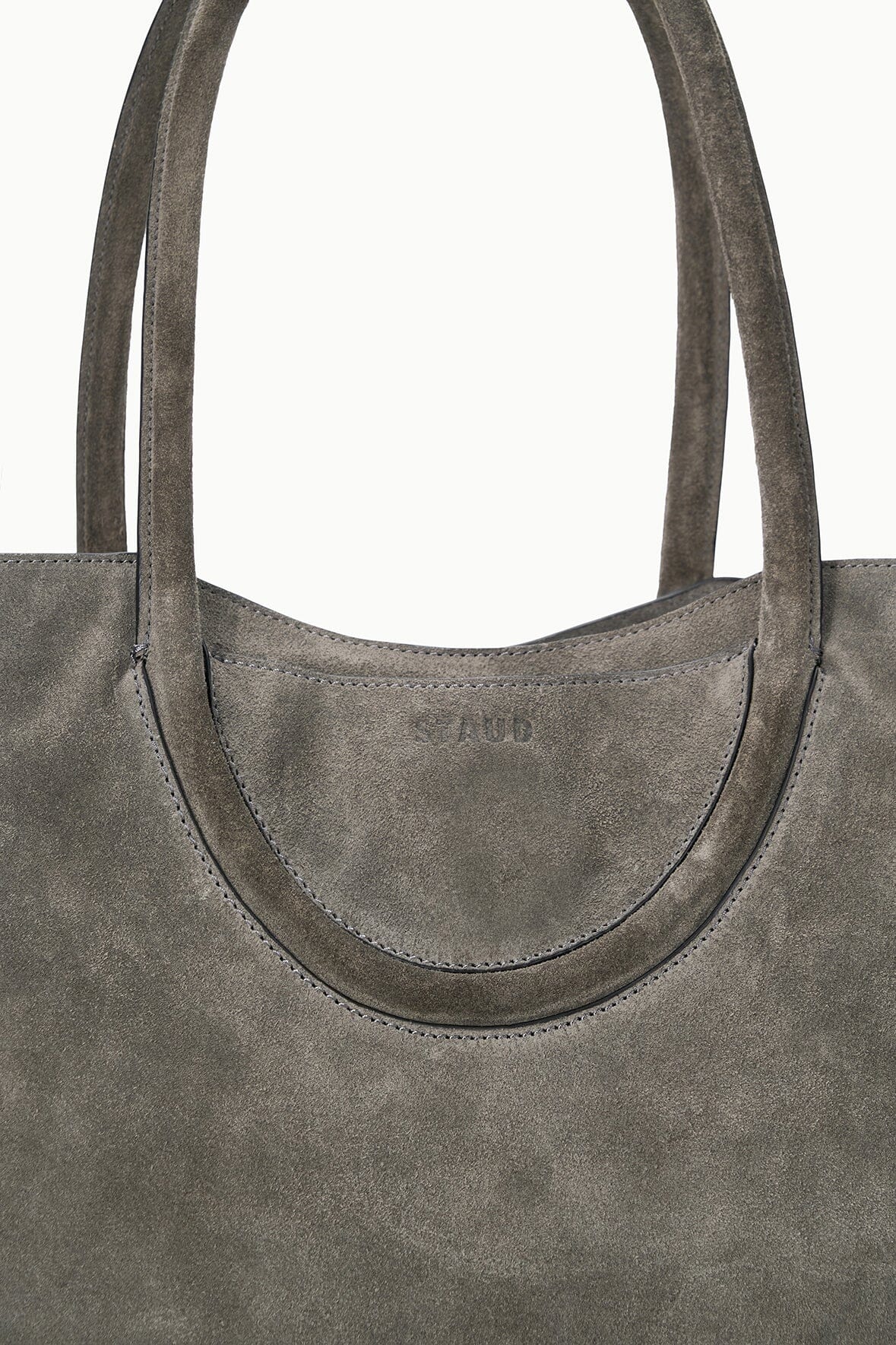 MAUDE TOTE BAG | STORM SUEDE - Image 5