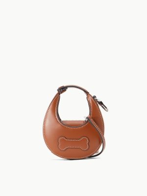 MICRO MOON POOP BAG CARRIER | TAN