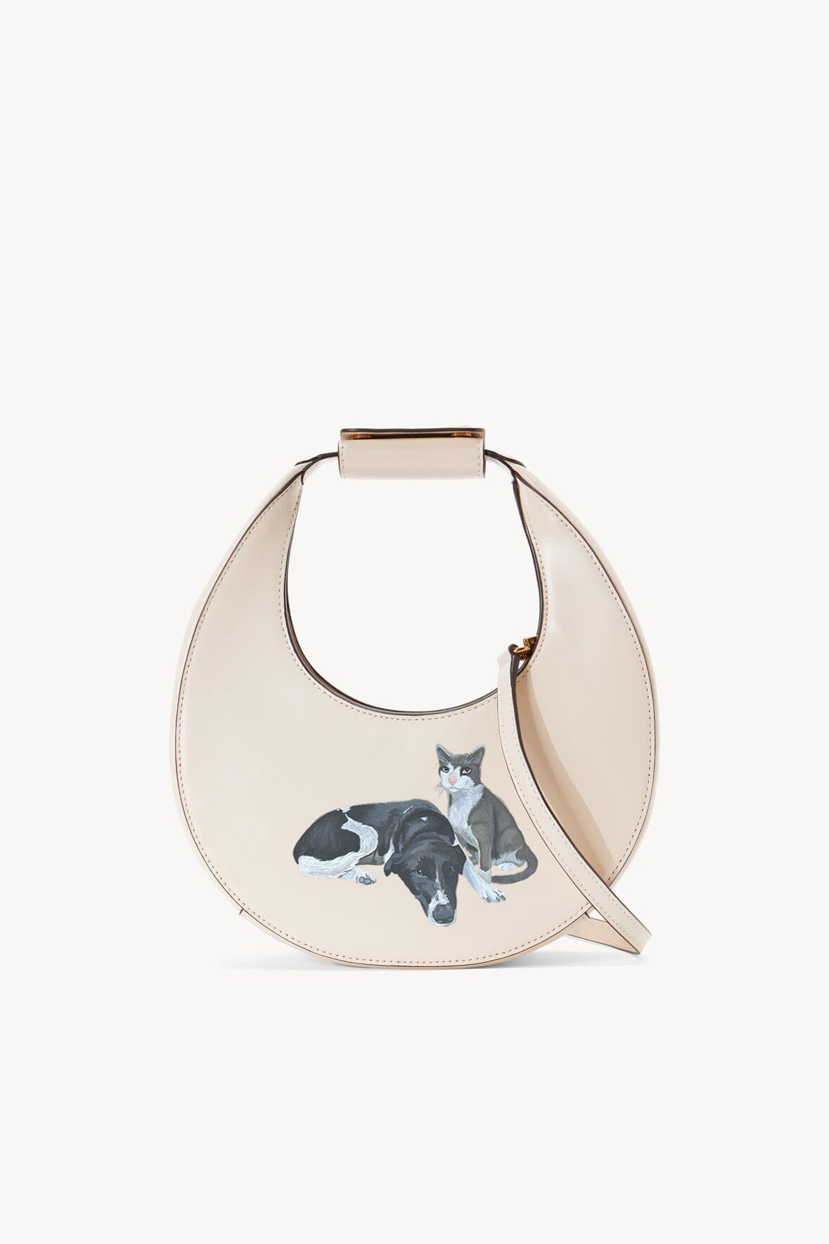 CUSTOM MINI MOON BAG | CREAM - Image 2