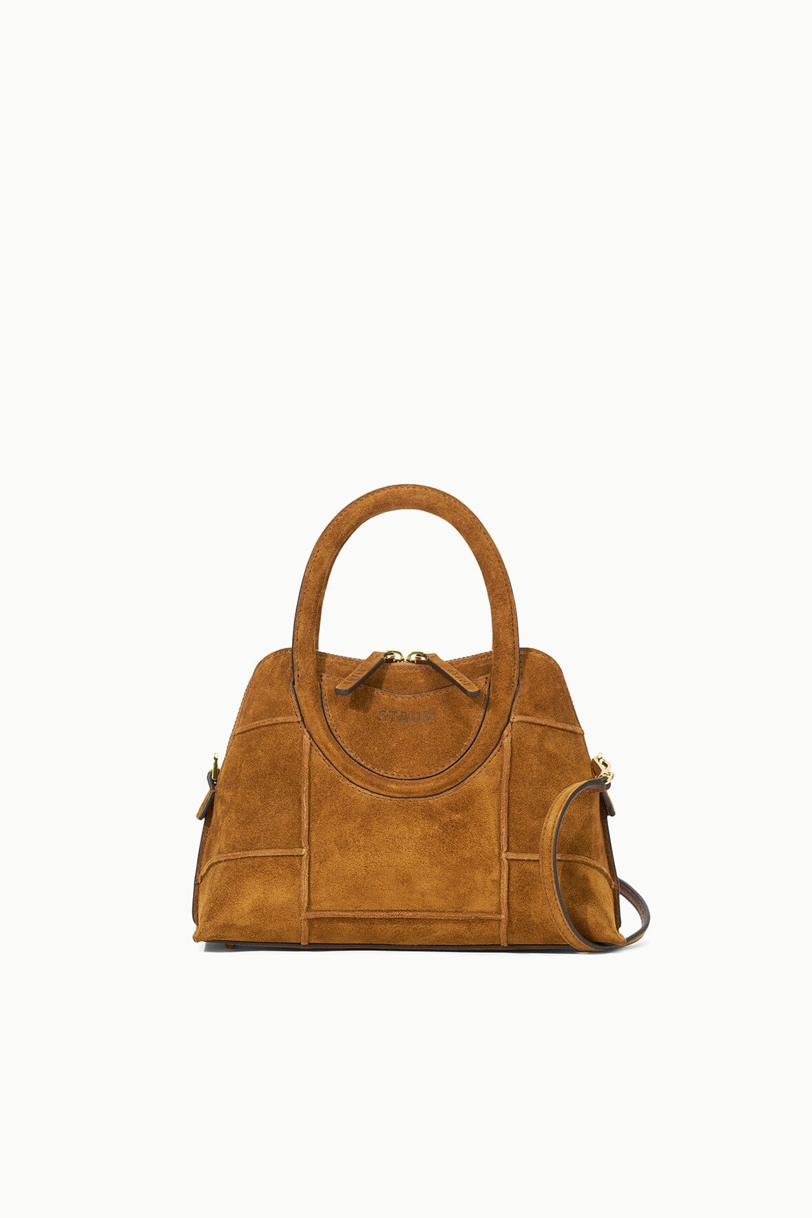 NAOMI MINI SATCHEL | TAN SUEDE - Image 6