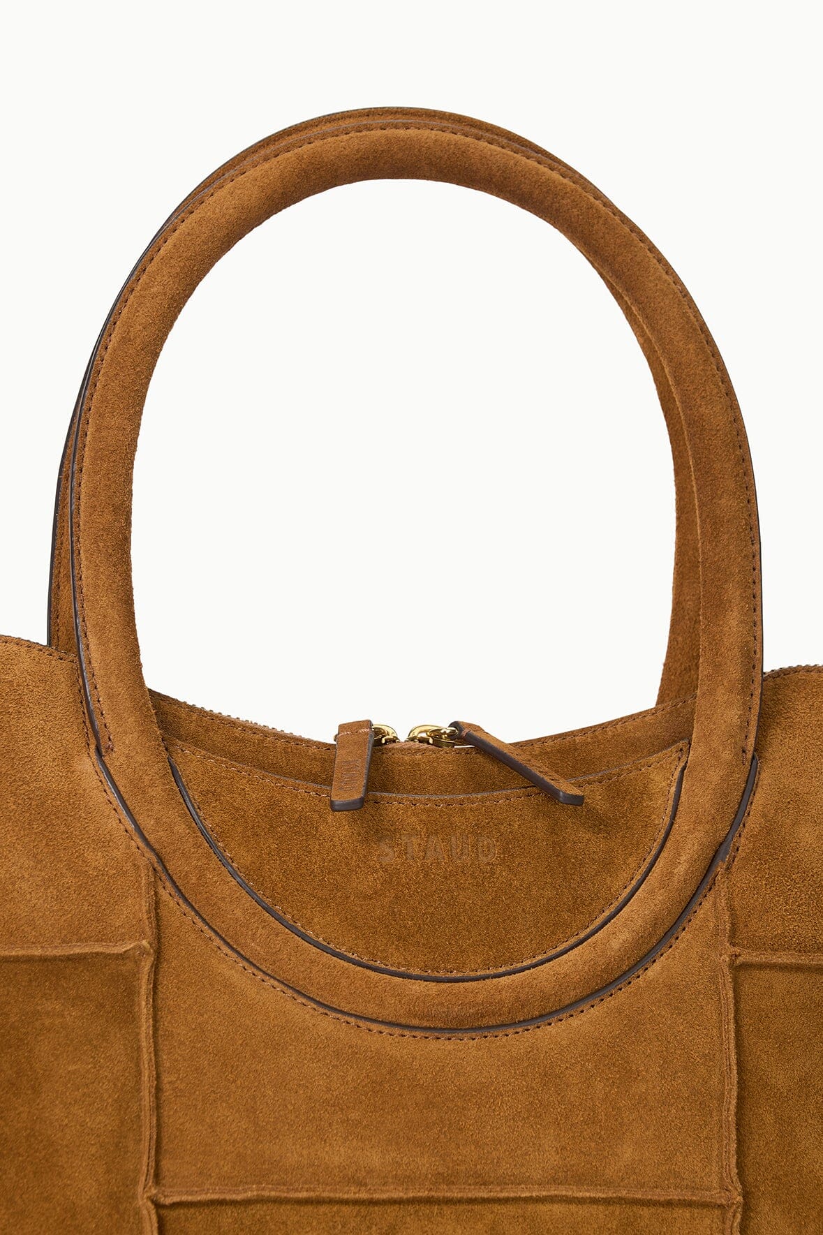 NAOMI SATCHEL | TAN SUEDE - Image 5
