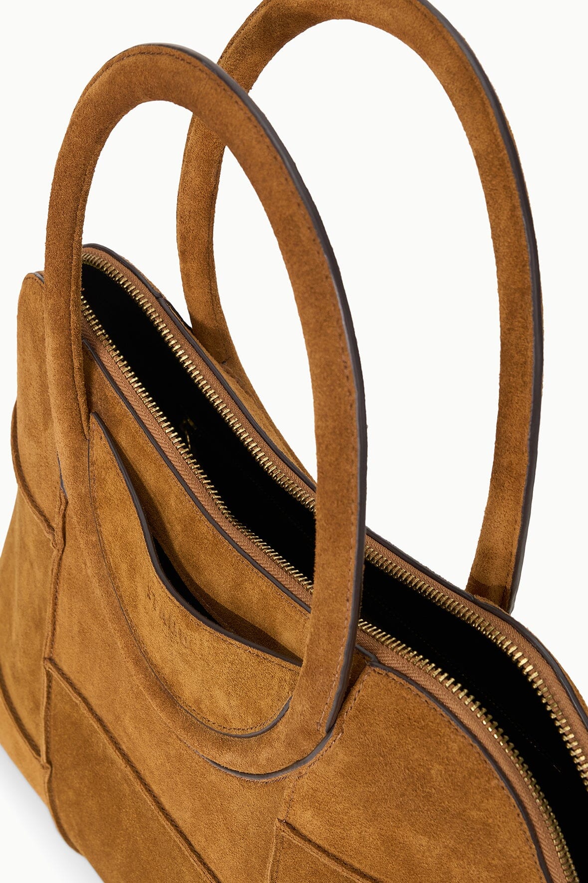 NAOMI SATCHEL | TAN SUEDE - Image 6