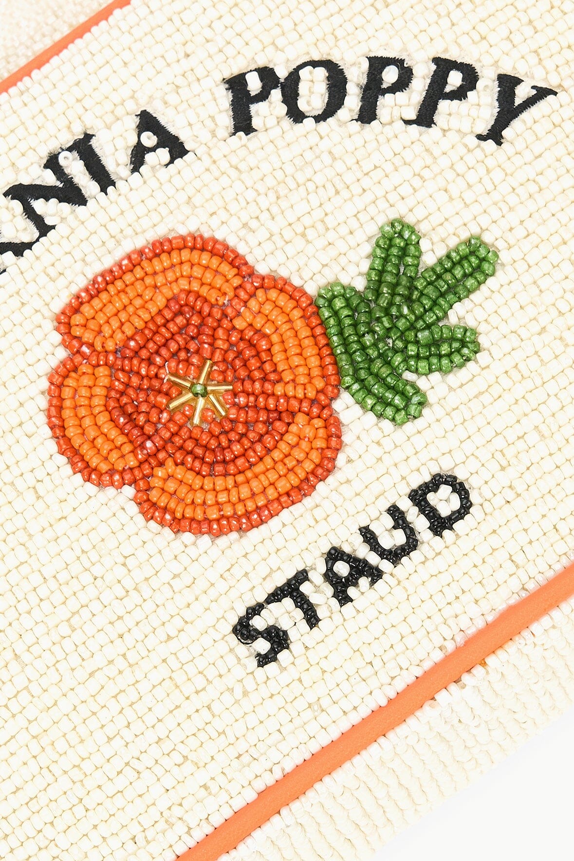 TOMMY BEADED BAG | CALIFORNIA POPPY - Image 4