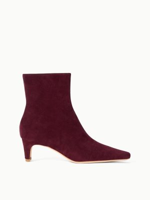 WALLY ANKLE BOOT | SYRAH SUEDE
